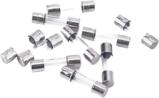 20PCS 5 * 20 Glass Fuse Fast Fuse 250V 0.1A 0.2A 0.5A 1A 2A 3A 4A 5A 6A 7A 8A 10A 12A 15A 20A 30A Fast Blow 5x20mm Glass Fuse (Size : 4A)