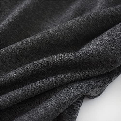 Men's Casual Summer Shorts Comfy Soft Loose Pajamas Shorts Solid Elastic Waisted Lounge Night Sleepwear for Men2