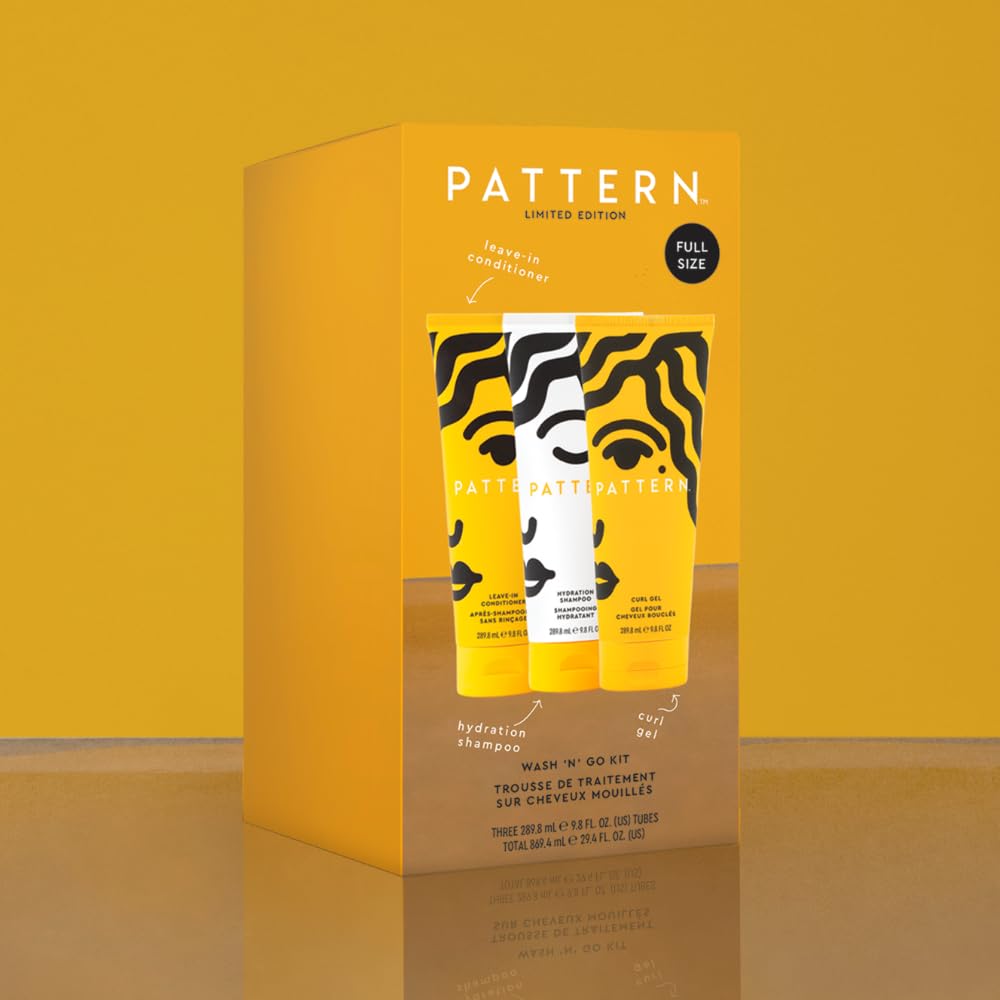 PATTERN Beauty by Tracee Ellis Ross Wash N Go Kit for Curls, Coils & Tight Textures