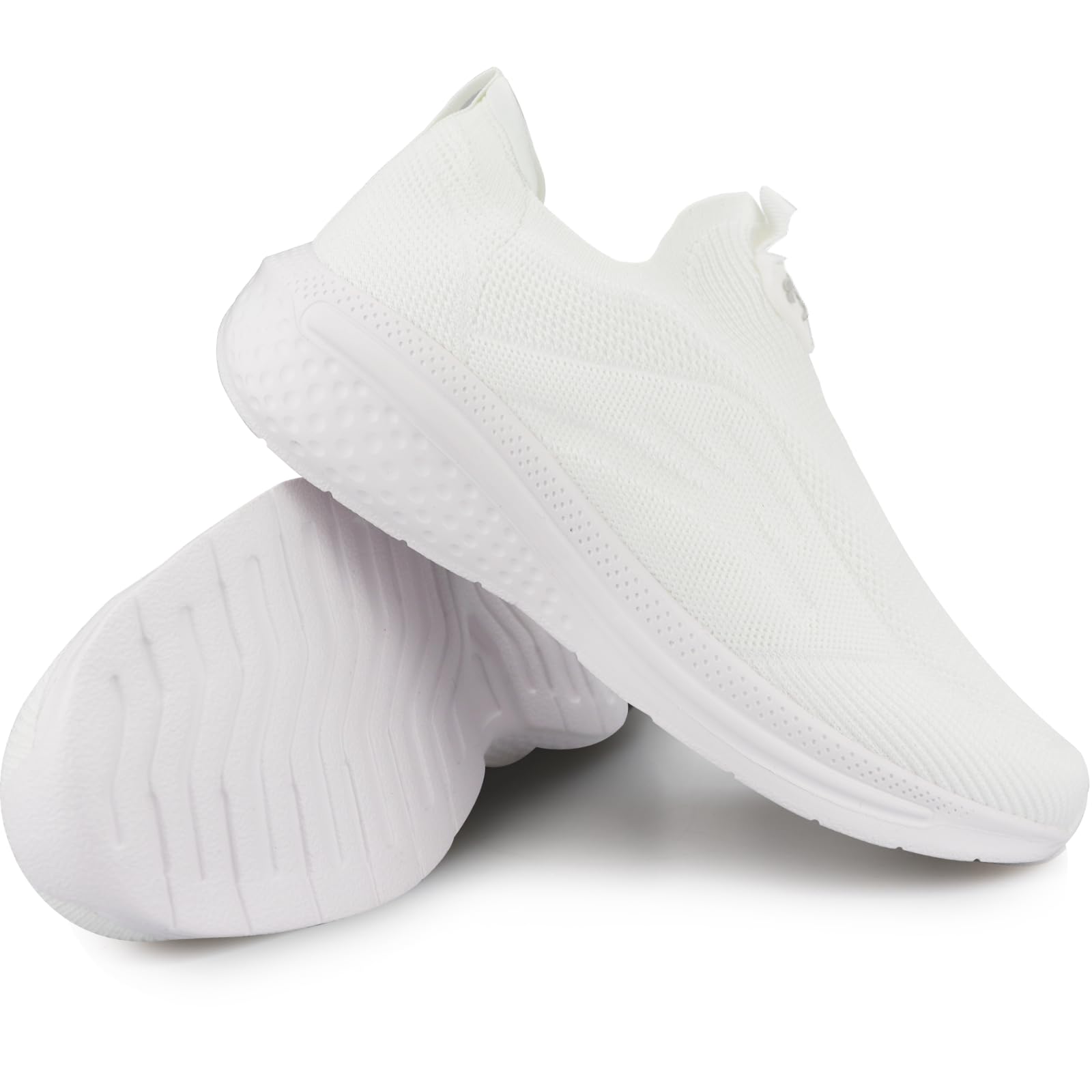 Giniros Schuhe Herren Sneaker Ohne Schnuersenkel Slip-on Schuhe Mesh Atmungsaktiv Leicht Laufschuhe Casual Sportschuhe Bequem Turnschuhe Leichtgewichts Outdoor Joggingschuhe