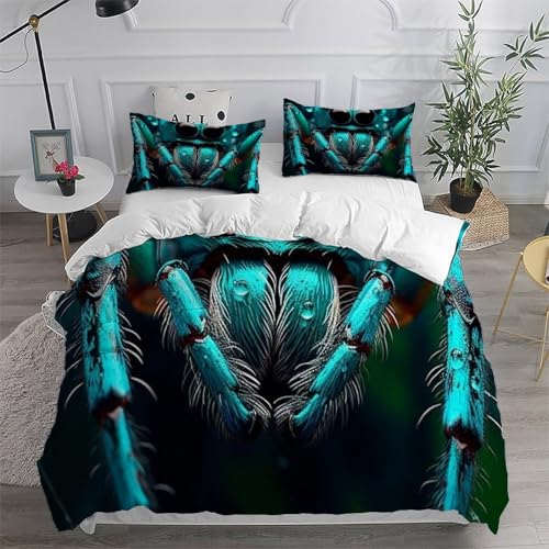 Parure de lit Araignée 260x220cm pour décorer une chambre de garçon moderne