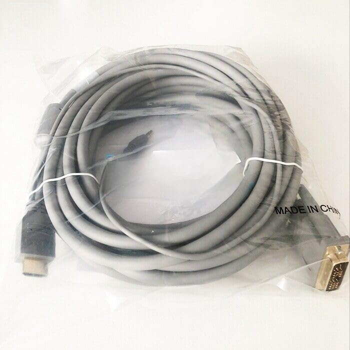 1PCS New for SX20 DVI to VGA + 3.5 Audio Conversion Cable CAB-DVI-VGA-8M