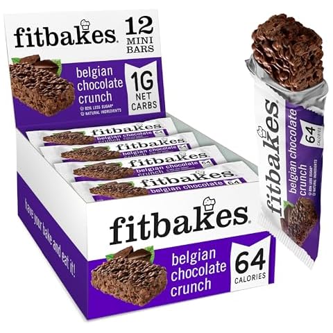 Fitbakes Low Calorie Belgian Chocolate Bars Cover