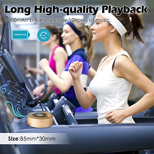 Yidaoyi Smart Led Touch Play Bluetooth Speaker Portable Wireless Speakers With Hd Sound / 12-Hour Playtime/Bluetooth 5.0 / Micro Sd Support, For Iphone/Ipad/Samsung/Tablet/Laptop/Notebook thumb #3