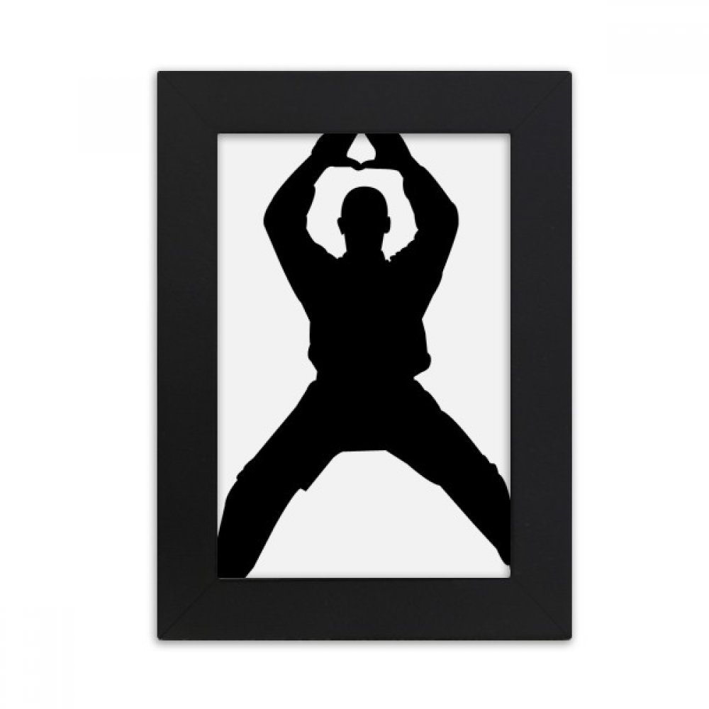 Shaolin Kung Fu photo frame multicolor pour décoration intérieure et bureau asiatique