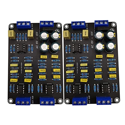 Questa scheda crossover si riferisce al design crossover di capacità di comunemente usato con semplice e basso costo. È impostato come di uscita stereo a canali. Emette segnali stereo del canale sinistro e destro ed emette segnali a 4 canali, che sono divisi in altezze sinistra, sinistro e destro. Gli alti e la possono controllare direttamente il circuito amplificatore di potenza a 4 vie.