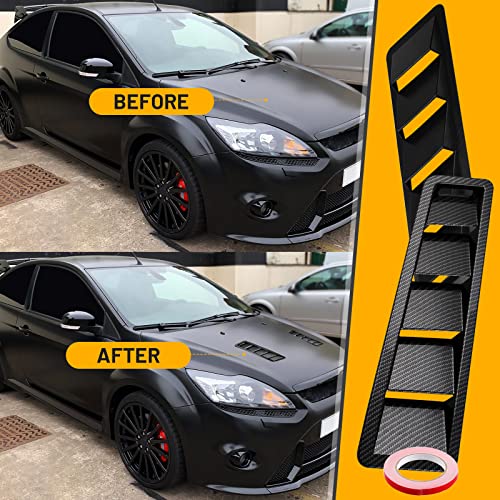 Snapklik.com : Car Hood Vent Scoop Cold Air Flow Intake Fitment Bonnet