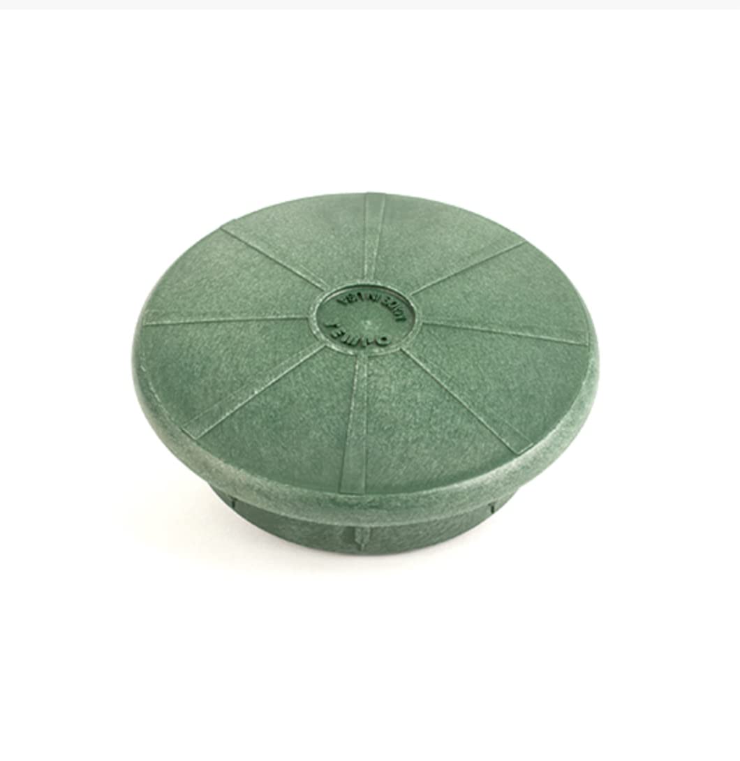 Premium USA Made Pop-Up Drainage Emitter, for 3 in. & 4 in. Drain Fittings, Green Plastic - for Outdoor Landscape Sewer & Drain Pipe (Pop Up Valve Only)