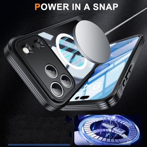 Coque iPhone 17 Pro antichoc magnétique avec protection écran premium