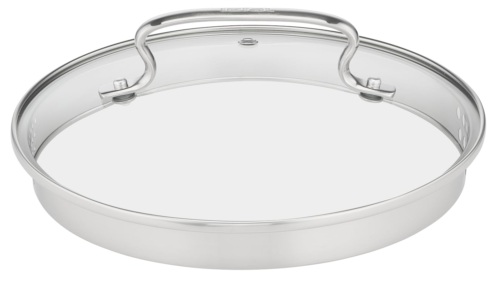 Tefal Duetto+ Kochtopf | Ø 24 cm | Alle Herdarten + induktionsgeeignet | einfache Reinigung in der Spülmaschine | Messskala | Glasdeckel zum Abgießen | 5 Liter Fassungsvermögen | Edelstahl
