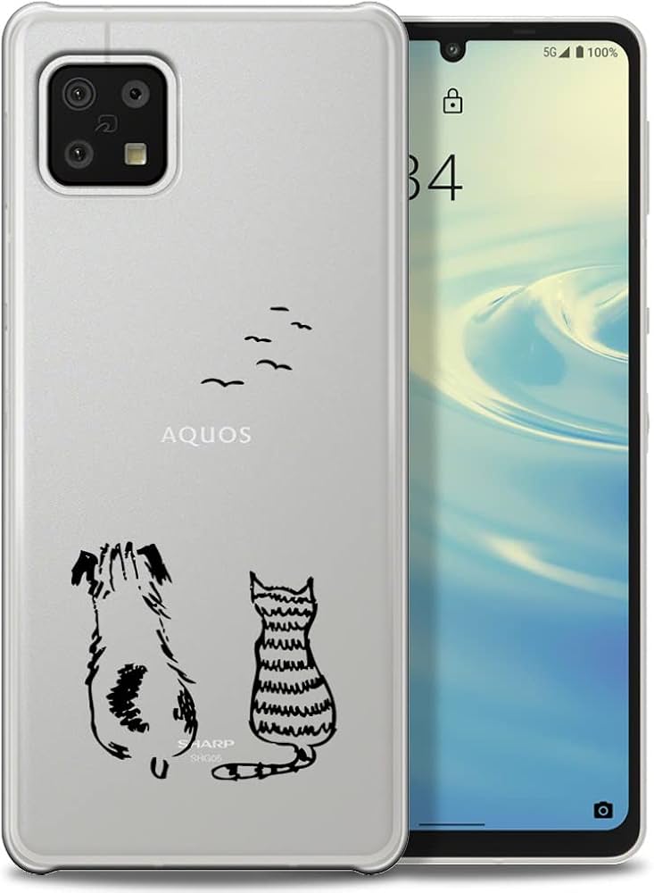 Amazon.co.jp: Breeze AQUOS sense6s ケース SHG07 スマホケース AQUOS