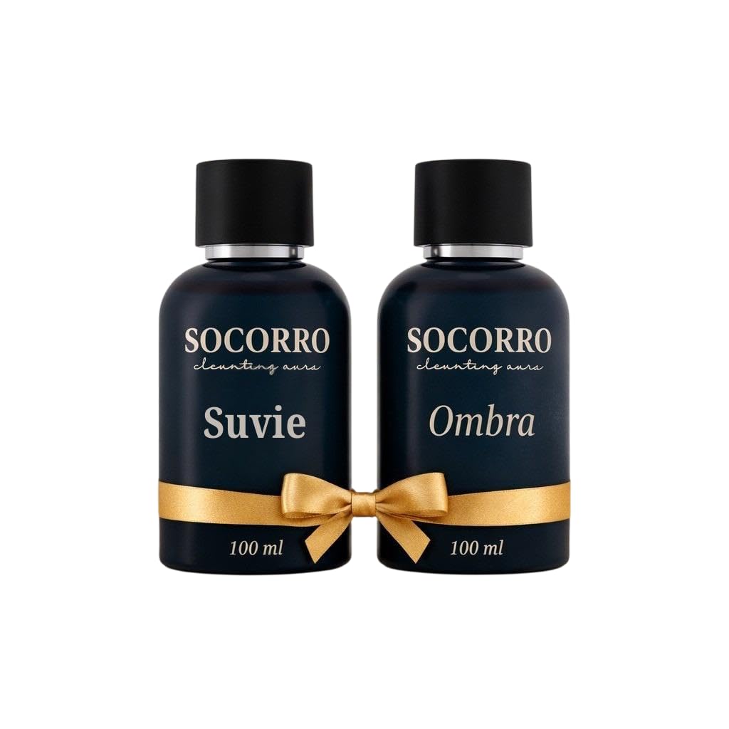 socorro Party Combo Suvie & Ombra Non-Alcoholic Perfume Set | Unique & Luxury Long-Lasting Woody, Musky & Smoky Fragrance | Amberwood, Vetiver, Agarwood & Saffron | Sweet Aroma | Unisex - 30 Ml-image-47