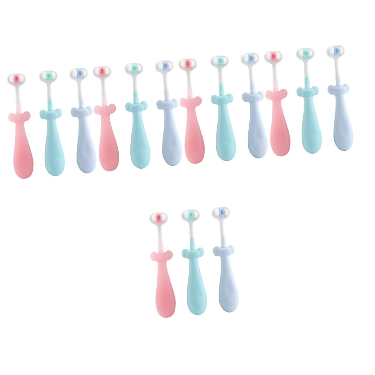 PACKOVE 5 Set Spazzolino Da Denti Per Setola Carino Cartone Animato Ragazzo Orale Per Tu Spazzolino Da Denti Pennello Per Morbido Pp 3 Pezzi*5