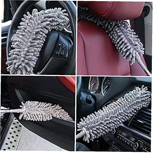 Plumeau Microfiber Chenille Bendable Head Extendable 98inch Ceiling Cleaning Tool - Image 8