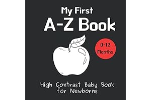 My First A-Z Book: The Best for 0-12 Months Baby