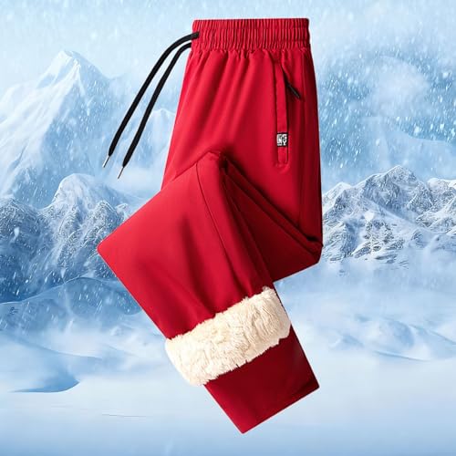 Pantalon de loisirs d'hiver chaud contre le froid à design devant plat - 3
