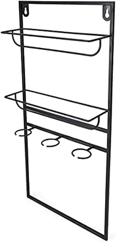 Elements Soporte decorativo para botellas de vino, multicolor