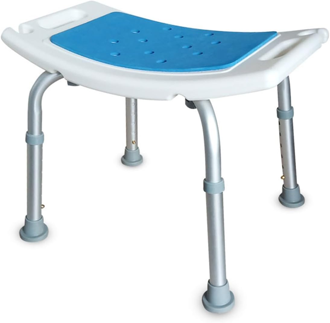 ROFVMILE Shower Chair Adjustable Bath Stool Chair for Inside Shower