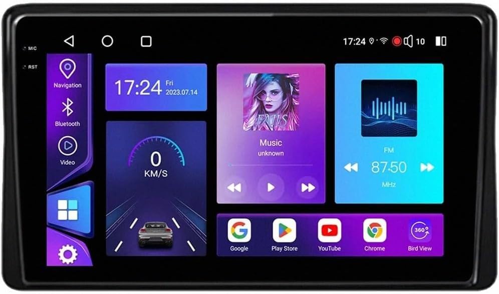 Écran Tactile 9 Pouces Android 15 pour Duster remplacez votre vieux poste