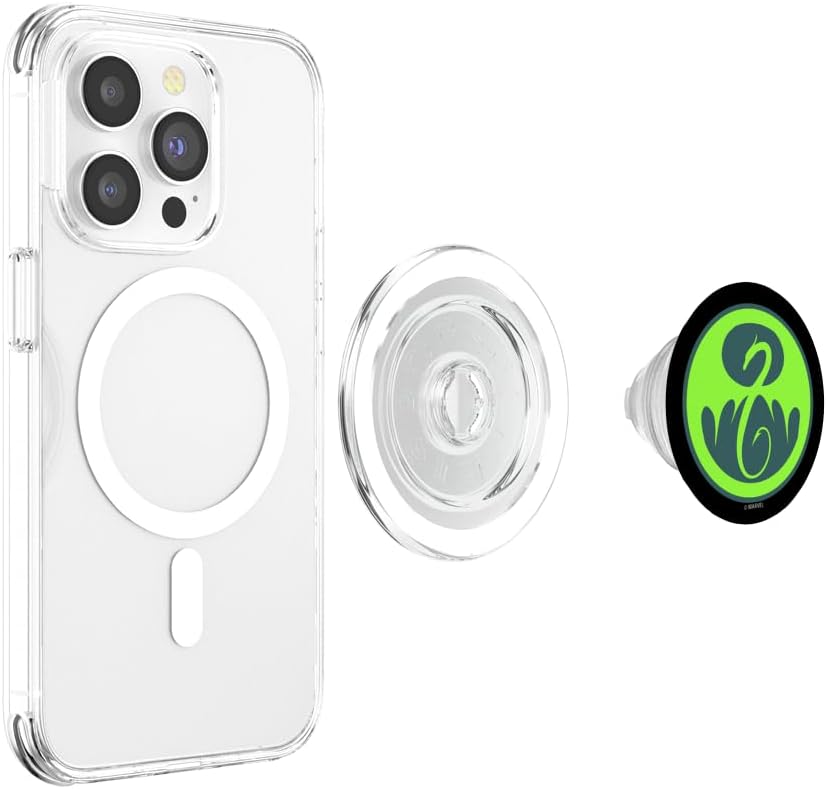 Marvel Iron Fist Dragon Logo PopSockets MagSafe PopGrip for iPhone