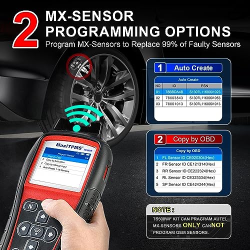 image for Autel MaxiTPMS TS508WF WiFi TPMS Relearn Tool, 2025 Updated Ver. of TS
