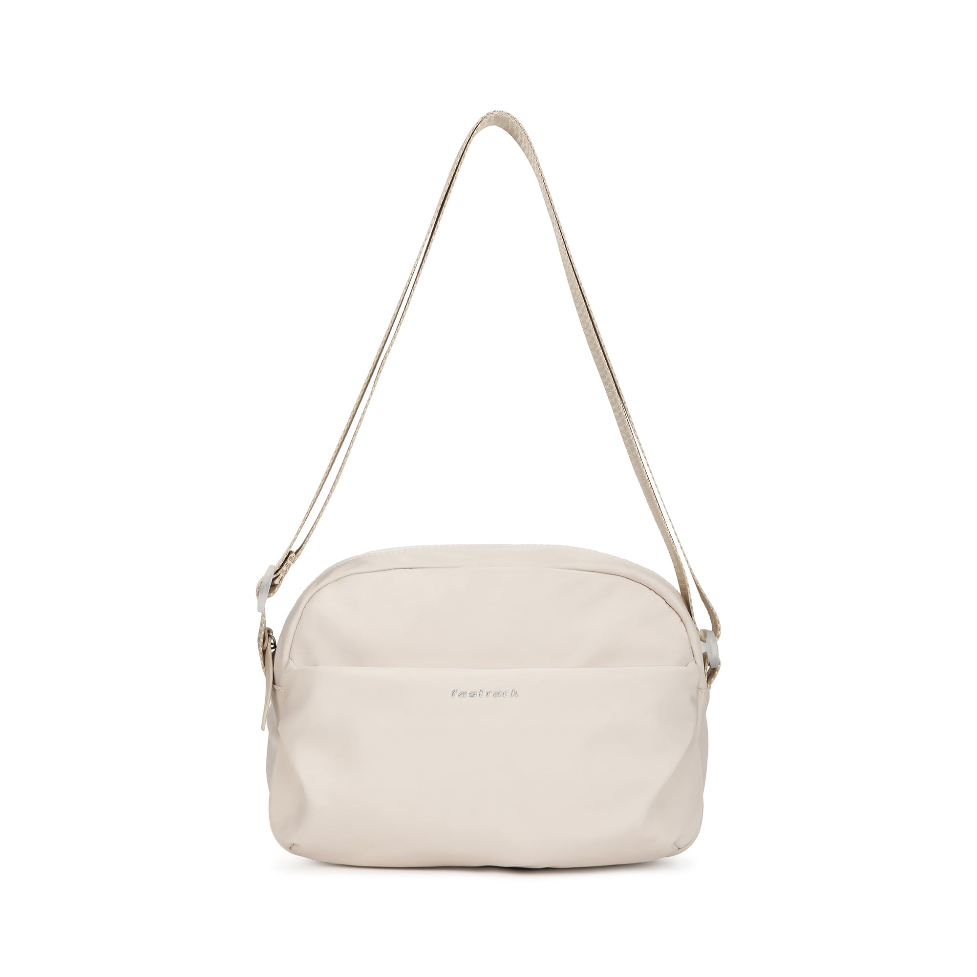 Metro Glide Nylon Pumice Sling Bag | Spacious Main Compartment, Internal Storage Pockets, External Quick-Access Zipper Pocket, Adjustable Webbing Strap | Zipper Closure-image-39