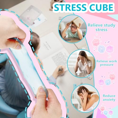 small sensory cube fidget toy stress relief