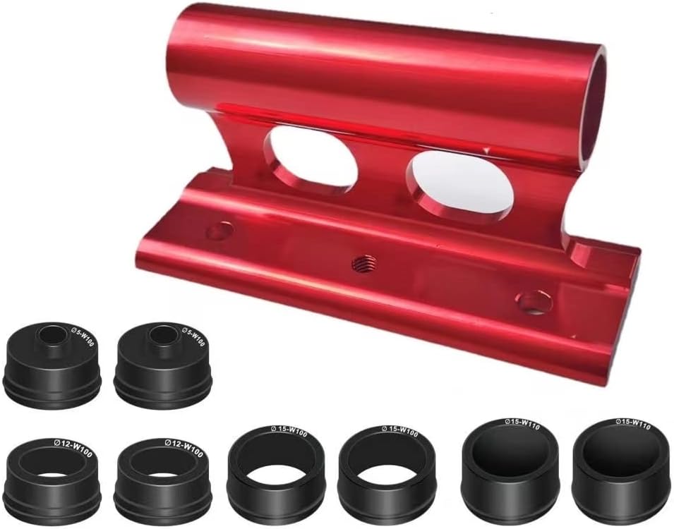 Fork Mount Bike Block Set Quick Release Thru Axle Bicycle Fork Carrier Fixed Clip for Transportation Storage