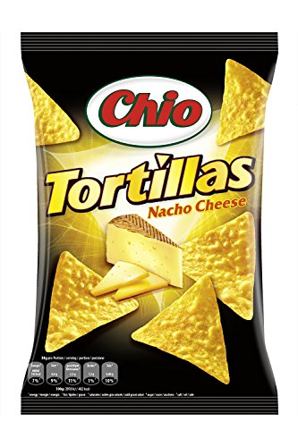 Chio Tortilla Chips Nacho Cheese, 5er Pack (5 x 125 g)