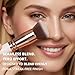 Lamora Makeup Brush Foundation Kabuki - Flat Top Face Brush for Liquid, Cream, and Powder Cosmetics - Full Coverage Blending, Buffing, Stippling, Contouring