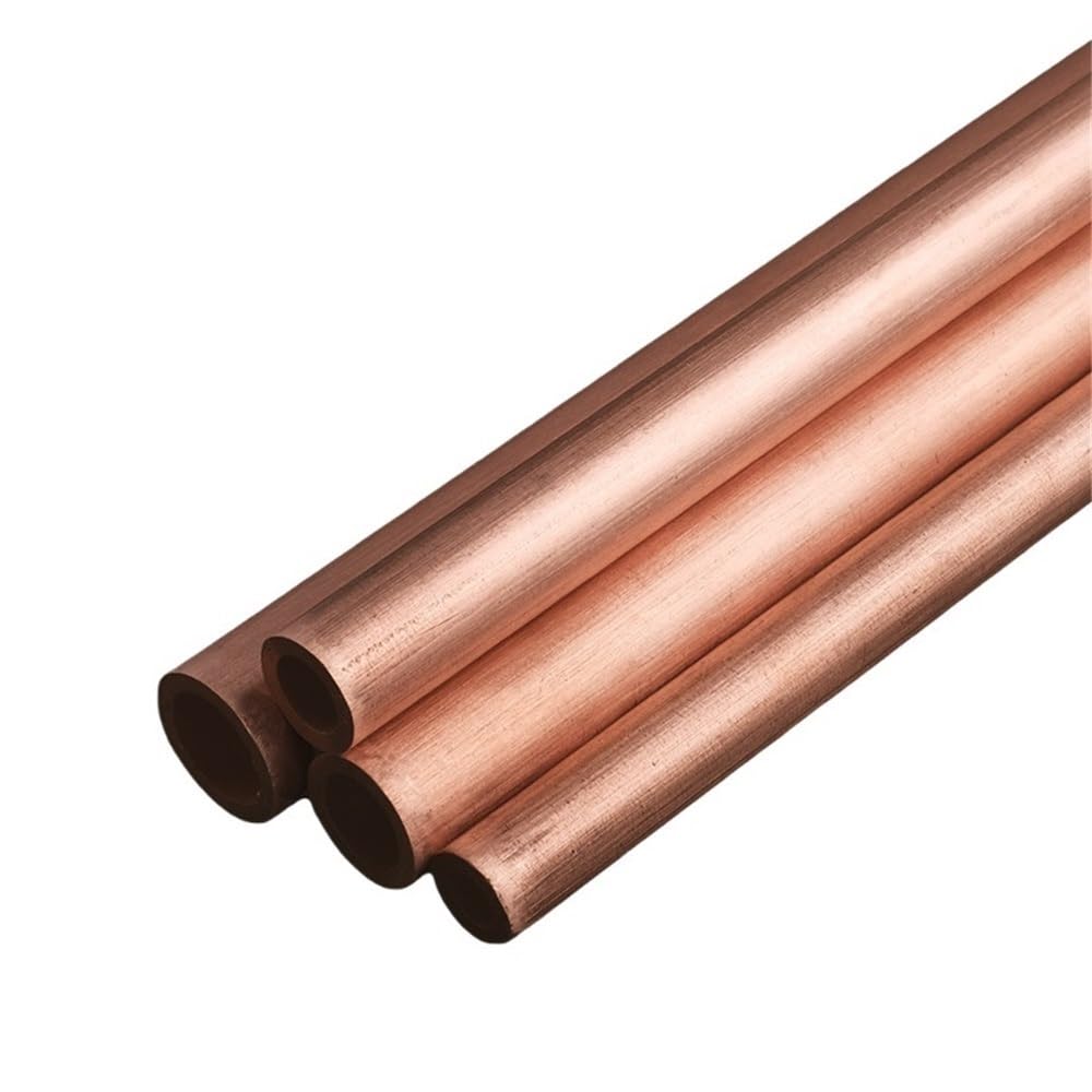 500 Mm Nahtloses Hohles Rundrohr Aus Kupfer Zur Strukturellen Unterstützung Von Möbeln | Leitfähiges, polierbares, lötbares Rohr for handwerkliche, industrielle Projekte und dekorative Zwecke
