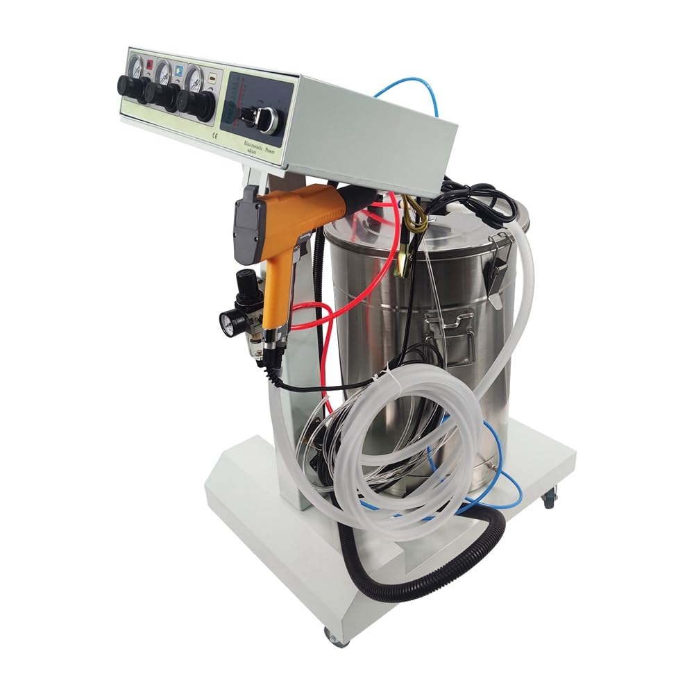 Portable Electrostatic Powder Coating Spray Gun, 5-Stage Adjustable - View #7