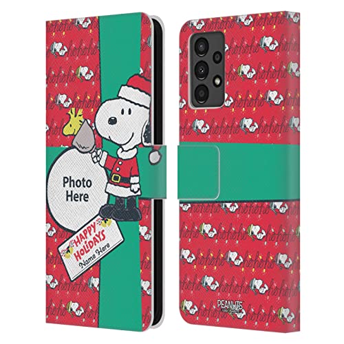 Coque Peanuts pour Samsung Galaxy A13 étui portefeuille en cuir