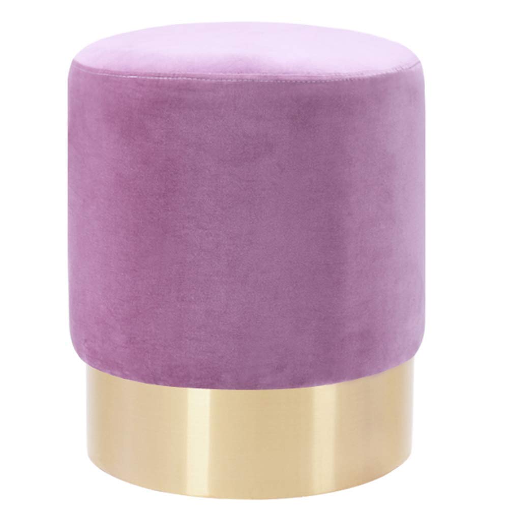 Repose-pieds de chaussure en velours violet pour soulager le dos à l'entrée