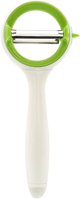 NATIONALMATER 2 in 1 Spinning Potato Peeler Peeler - Green