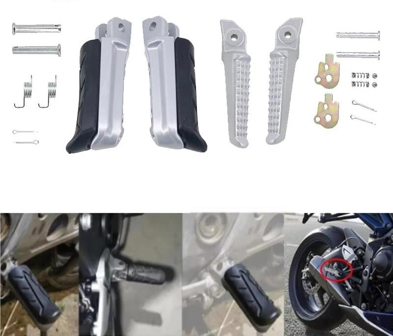 Repose-pieds CB400 et Hornet 250 pour remplacer des cales usées - 4