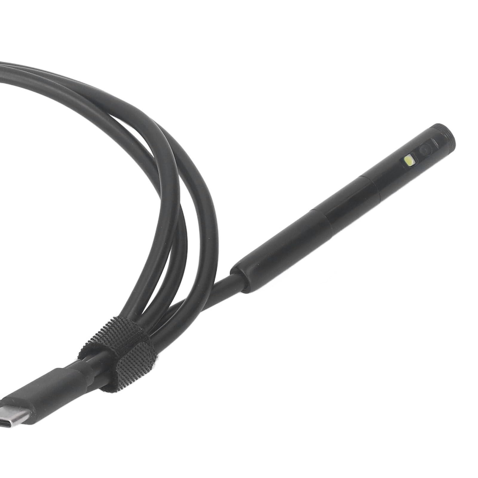 Fabater Kamera Endoskopowa, Wodoodporny Endoskop z Dwoma Obiektywami IP67 1920P, Inspekcja USB C z Półsztywnym Kablem do Telefonu Komórkowego (wujek ze strony ojca)