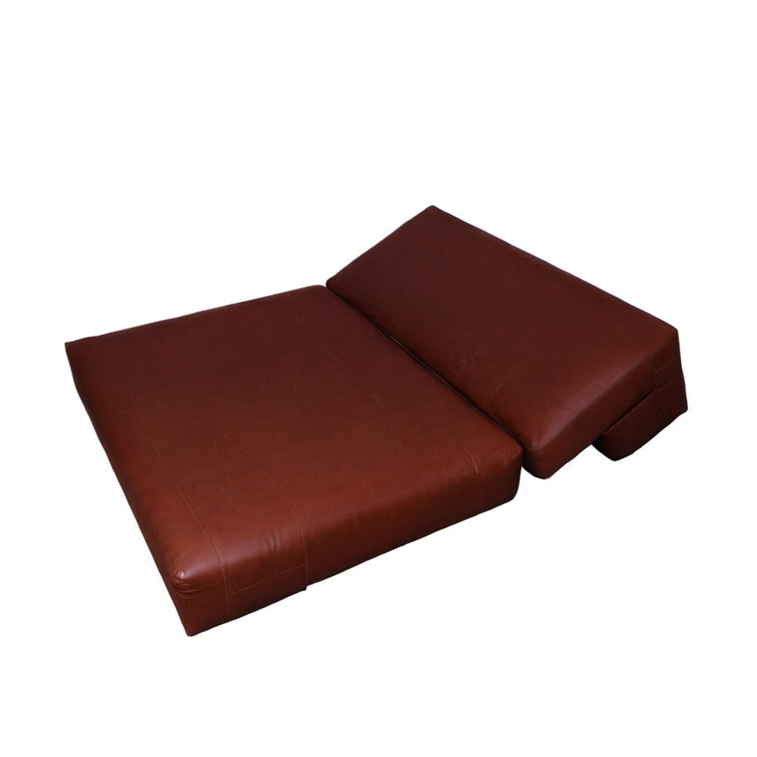 Pumpum EPE Foam 2 Seater Sofa Cum Bed – 36 Inch Wide Convertible Sofa for Living Room & Guest Use, Lightweight & Foldable, Multipurpose Floor Seating,Brown 4