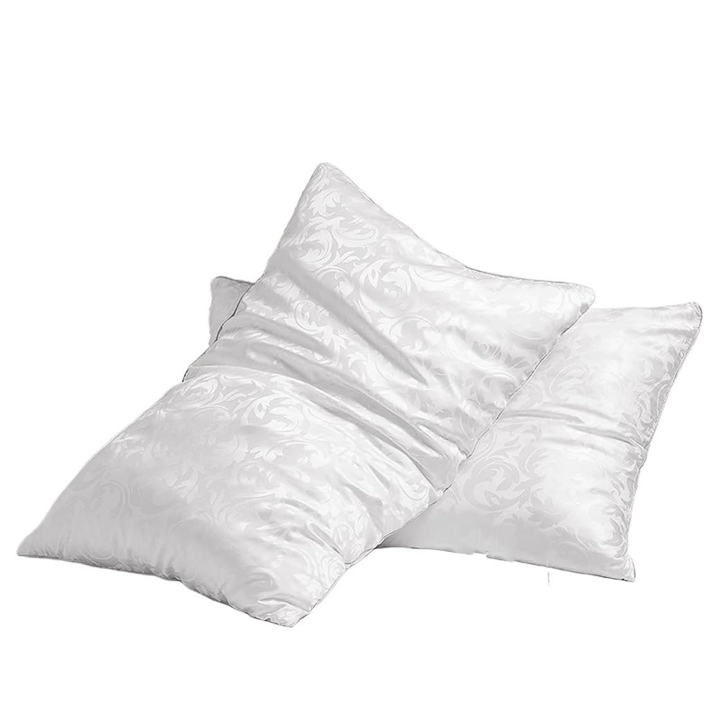 HBJWOV Silk Protein Pillow Core Does Not Collapse High Protection Cervical Helps with Sleep