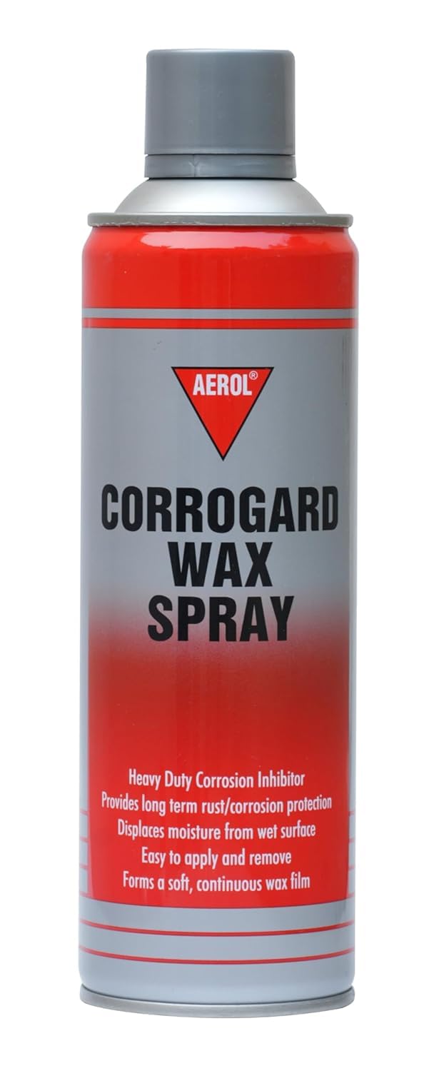 Aerol Corrogard Anti Corrosion Wax Spray for Mould Protection, Grade 310 (350gm/535ml) (Green)|Non Drying Thick Film Anti Rust Coating|Corrosion Inhibitior Spray|Protect Moulds & Dies|Metal Protection (B0D1R9P7Y2) Amazon Price History, Amazon Price Tracker
