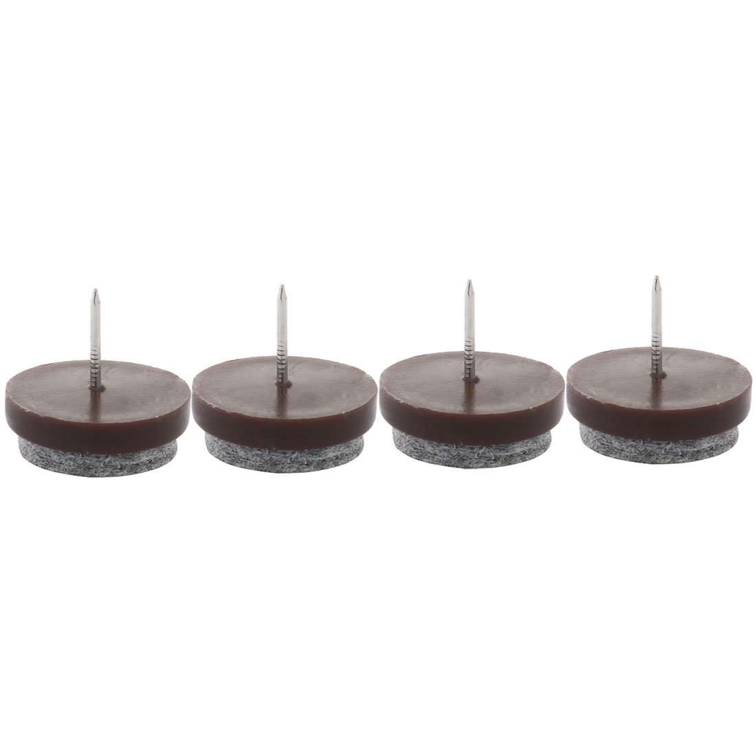 Home Table Chair Furniture Feet Legs Floor Protector Anti-Sliding Felt Pad Nails Pack of 4 id 126 ae5