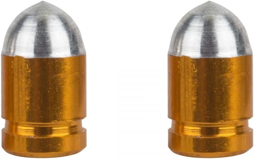Replacement Compatible with Gold Presta Bullet Valve Caps - Decorative, Durable Bicycle Accessories Bicycle Bike