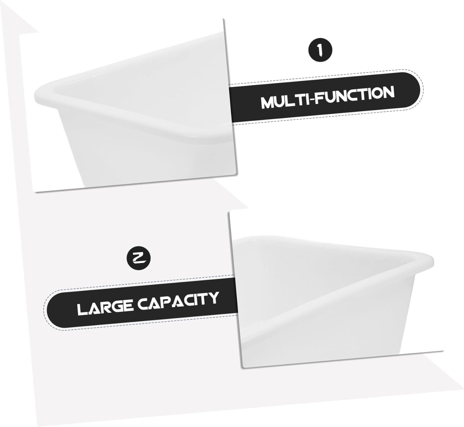 5pcs Tough Lab Tray 7cm Plate Chemical Storage Portable Space-Saving Design