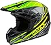 GMAX MX-46 Off-Road Motocross Helmet (Black/Hi-Vis/Grey, X-Small)