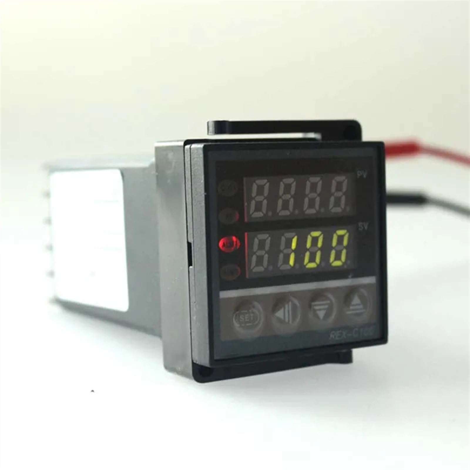Termostato controlador de temperatura PID Digital AC 110V 220V Dual SSR DC 12V salida 0~400 Celsius for incubadora de acuario (Color : Set3)
