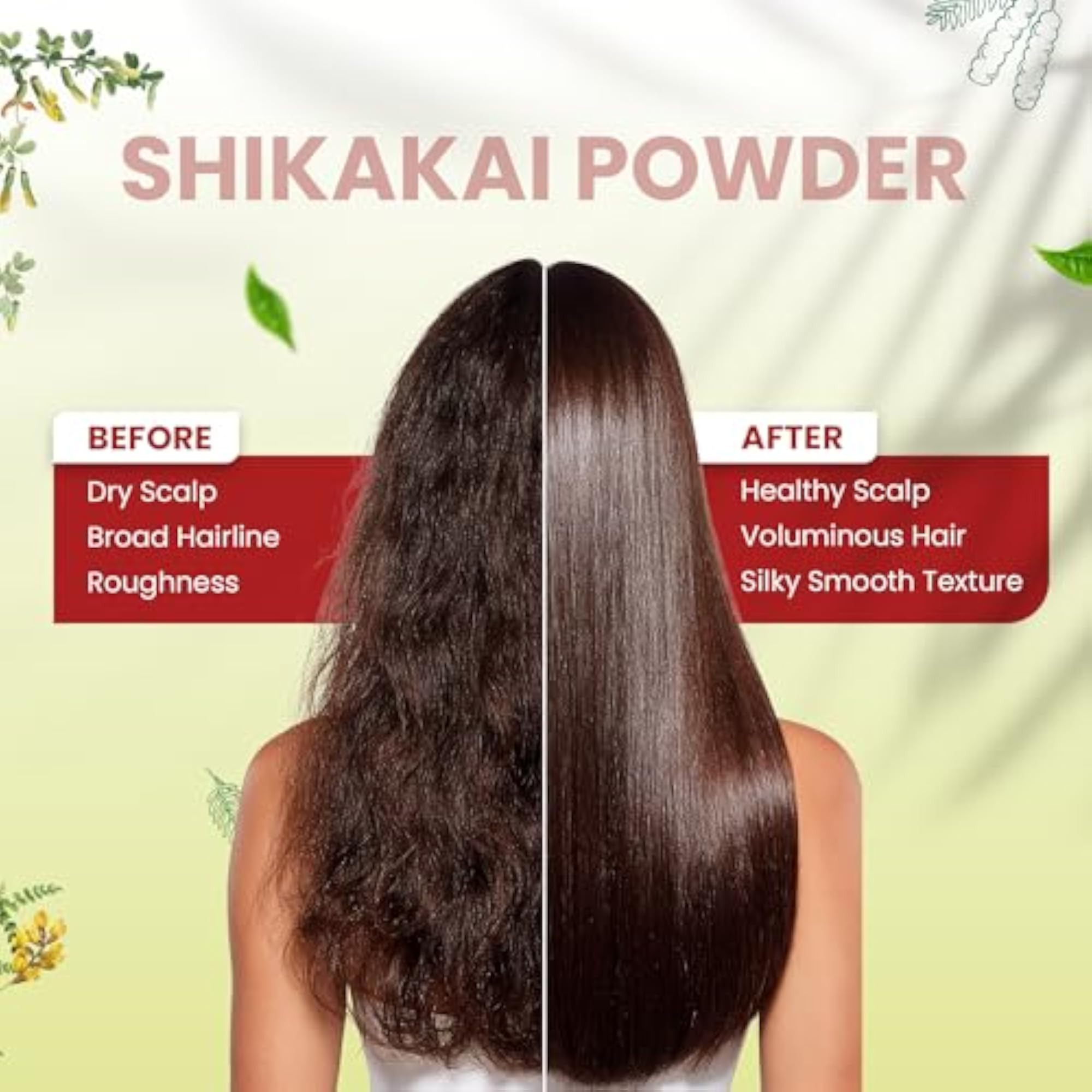 Shikakai Powder for Natural Hair Wash