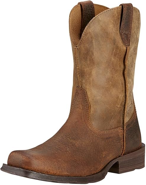 ARIAT BMVY9 Mens Rambler Western Boot Earth/Brown Bomber 6.5 Wide