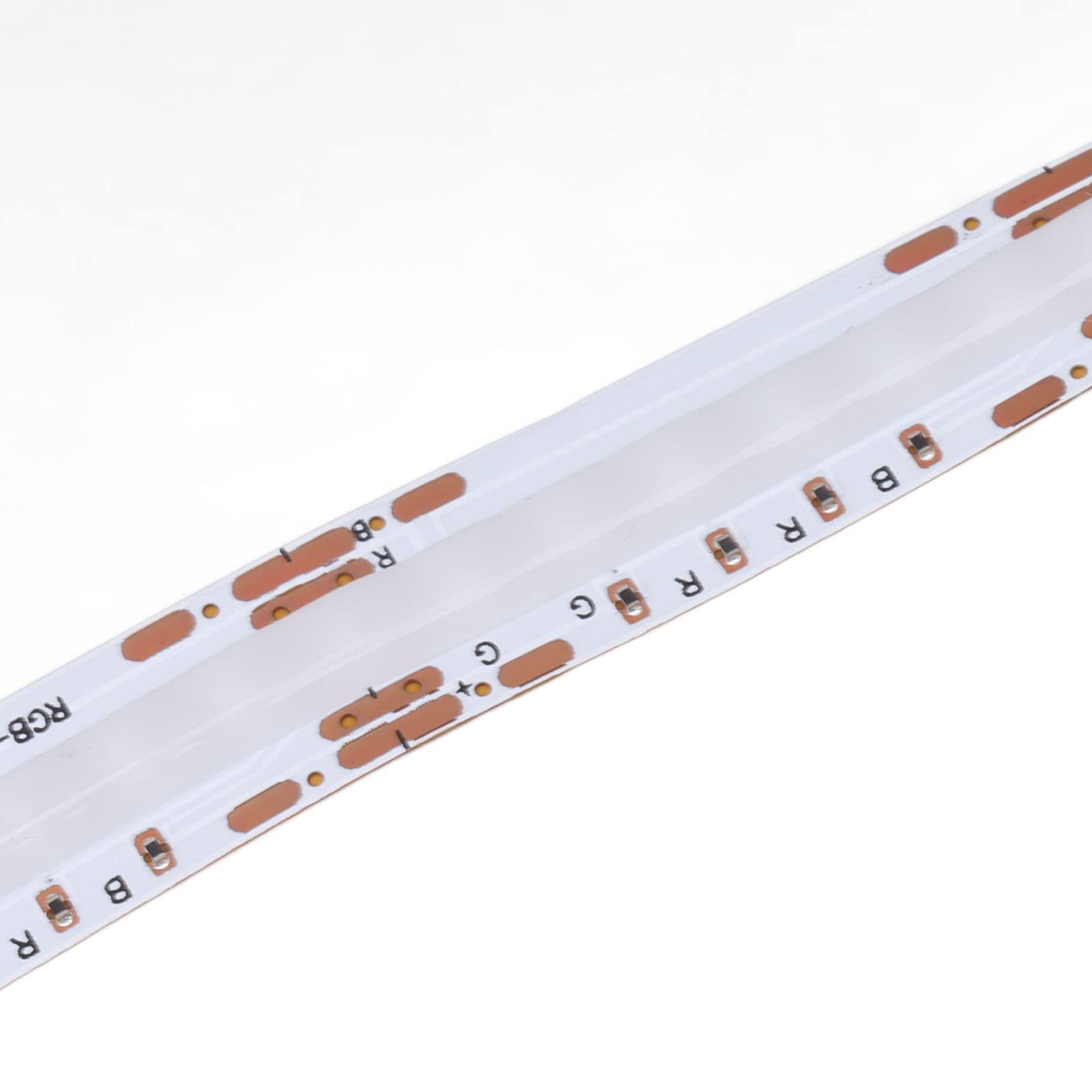 Yosoo Health Gear 10 M COB-LED-Streifen, 24 V, Flexibel, Selbstklebend, für Zuhause, LED-Streifen mit 672 LEDs, Dimmbares RGB-Linienlicht, 180 Grad Gleichmäßiges Leuchten für Schlafzimmer, Küche,