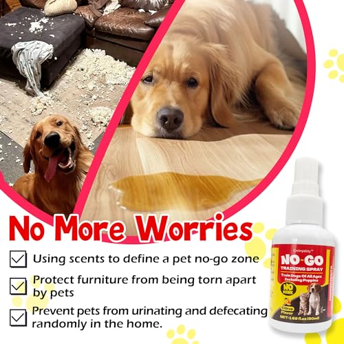 Dog Potty Training Spray Set, Indoor & Outdoor Potty Training for Dogs & Puppies, Stops Urination & Marking, Puppy Essentials, 1.69 fl.oz - Image 4