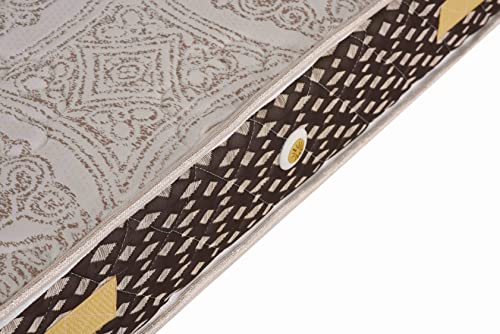 Image of SLEEPSPA by Coirfit ORGANICA Natural 5' Inch Double Size Latex Foam Mattress (72 x 48 x 5, Grey)